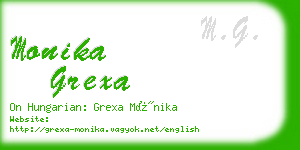 monika grexa business card